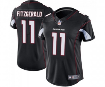 Women's Arizona Cardinals #11 Larry Fitzgerald Black Alternate Vapor Untouchable Limited Player Football Jersey