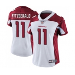 Women's Arizona Cardinals #11 Larry Fitzgerald White Vapor Untouchable Limited Player Football Jersey