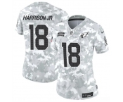 Women's Arizona Cardinals #18 Marvin Harrison Jr. 2024 F.U.S.E Arctic Camo Salute To Service Limited Stitched Football Jersey