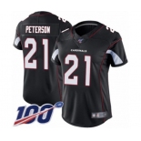 Women's Arizona Cardinals #21 Patrick Peterson Black Alternate Vapor Untouchable Limited Player 100th Season Football Jersey