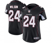 Women's Arizona Cardinals #24 Adrian Wilson Black Alternate Vapor Untouchable Limited Player Football Jersey