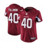 Women's Arizona Cardinals #40 Pat Tillman Red Team Color Vapor Untouchable Limited Player Football Jersey