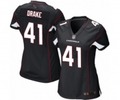 Women's Arizona Cardinals #41 Kenyan Drake Game Black Alternate Football Jersey