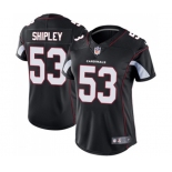 Women's Arizona Cardinals #53 A.Q. Shipley Black Alternate Vapor Untouchable Limited Player Football Jersey