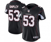 Women's Arizona Cardinals #53 A.Q. Shipley Black Alternate Vapor Untouchable Limited Player Football Jersey