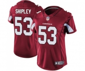 Women's Arizona Cardinals #53 A.Q. Shipley Red Team Color Vapor Untouchable Limited Player Football Jersey