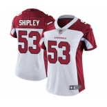 Women's Arizona Cardinals #53 A.Q. Shipley White Vapor Untouchable Limited Player Football Jersey