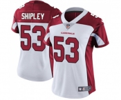 Women's Arizona Cardinals #53 A.Q. Shipley White Vapor Untouchable Limited Player Football Jersey