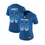 Women's Arizona Cardinals #55 Chandler Jones Limited Royal Blue 2018 Pro Bowl Football Jersey