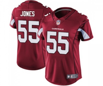 Women's Arizona Cardinals #55 Chandler Jones Red Team Color Vapor Untouchable Limited Player Football Jersey