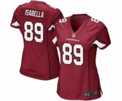 Women's Arizona Cardinals #89 Andy Isabella Game Red Team Color Football Jersey