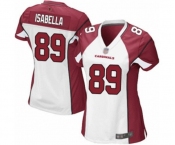 Women's Arizona Cardinals #89 Andy Isabella Game White Football Jersey