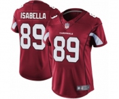 Women's Arizona Cardinals #89 Andy Isabella Red Team Color Vapor Untouchable Limited Player Football Jersey