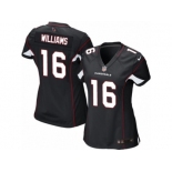 Women's Nike Arizona Cardinals #16 Chad Williams Limited Black Alternate NFL Jersey