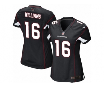 Women's Nike Arizona Cardinals #16 Chad Williams Limited Black Alternate NFL Jersey