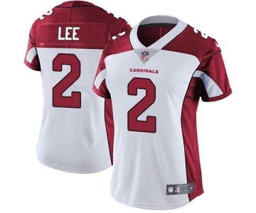 Women's Nike Arizona Cardinals #2 Andy Lee White Vapor Untouchable Limited Player NFL Jersey