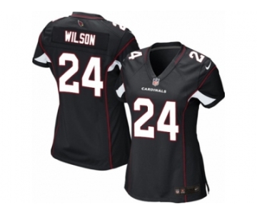 Women's Nike Arizona Cardinals #24 Adrian Wilson Limited Black Alternate NFL Jersey