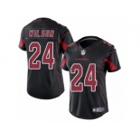 Women's Nike Arizona Cardinals #24 Adrian Wilson Limited Black Rush NFL Jersey