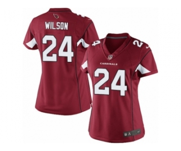 Women's Nike Arizona Cardinals #24 Adrian Wilson Limited Red Team Color NFL Jersey