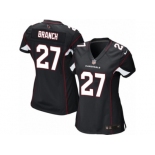 Women's Nike Arizona Cardinals #27 Tyvon Branch Limited Black Alternate NFL Jersey