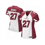 Women's Nike Arizona Cardinals #27 Tyvon Branch Limited White NFL Jersey