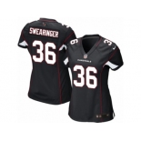 Women's Nike Arizona Cardinals #36 D. J. Swearinger Limited Black Alternate NFL Jersey