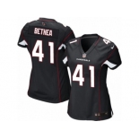 Women's Nike Arizona Cardinals #41 Antoine Bethea Limited Black Alternate NFL Jersey