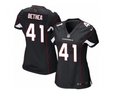 Women's Nike Arizona Cardinals #41 Antoine Bethea Limited Black Alternate NFL Jersey