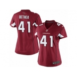 Women's Nike Arizona Cardinals #41 Antoine Bethea Limited Red Team Color NFL Jersey