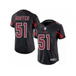 Women's Nike Arizona Cardinals #51 Kevin Minter Limited Black Rush NFL Jersey