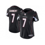 Women's Nike Arizona Cardinals #7 Blaine Gabbert Black Alternate Vapor Untouchable Limited Player NFL Jersey