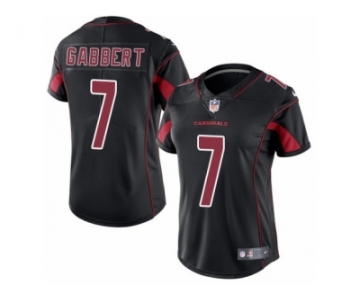 Women's Nike Arizona Cardinals #7 Blaine Gabbert Limited Black Rush NFL Jersey