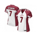 Women's Nike Arizona Cardinals #7 Chandler Catanzaro Limited White NFL Jersey