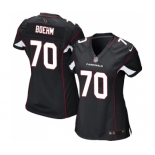 Women's Nike Arizona Cardinals #70 Evan Boehm Game Black Alternate NFL Jersey