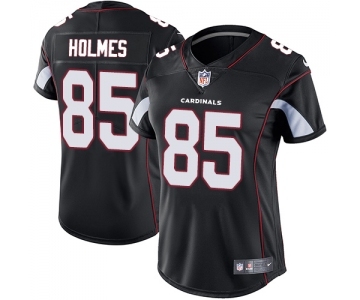 Women's Nike Arizona Cardinals #85 Gabe Holmes Black Alternate Vapor Untouchable Limited Player NFL Jersey