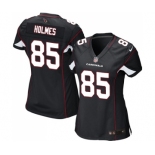 Women's Nike Arizona Cardinals #85 Gabe Holmes Game Black Alternate NFL Jersey