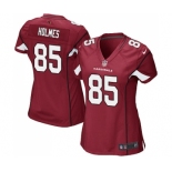 Women's Nike Arizona Cardinals #85 Gabe Holmes Game Red Team Color NFL Jersey