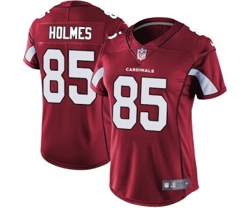 Women's Nike Arizona Cardinals #85 Gabe Holmes Red Team Color Vapor Untouchable Limited Player NFL Jersey