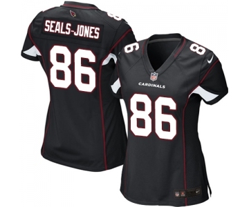 Women's Nike Arizona Cardinals #86 Ricky Seals-Jones Game Black Alternate NFL Jersey