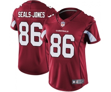 Women's Nike Arizona Cardinals #86 Ricky Seals-Jones Red Team Color Vapor Untouchable Limited Player NFL Jersey