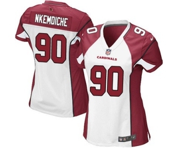 Women's Nike Arizona Cardinals #90 Robert Nkemdiche Game White NFL Jersey