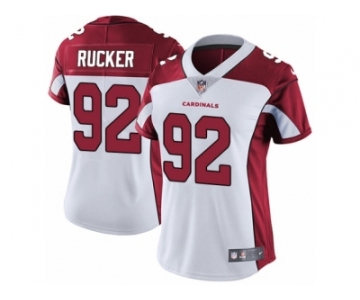 Women's Nike Arizona Cardinals #92 Frostee Rucker Vapor Untouchable Limited White NFL Jersey