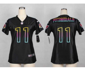 nike women nfl jerseys arizona cardinals #11 larry fitzgerald black[nike fashion]