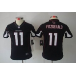 nike women nfl jerseys arizona cardinals #11 larry fitzgerald black[nike limited]