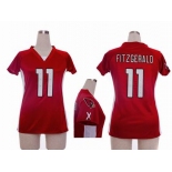 nike women nfl jerseys arizona cardinals #11 larry fitzgerald red[draft him ii top]