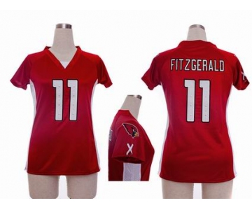 nike women nfl jerseys arizona cardinals #11 larry fitzgerald red[draft him ii top]