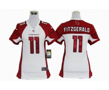 nike women nfl jerseys arizona cardinals #11 larry fitzgerald white[nike]