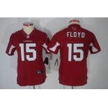 nike women nfl jerseys arizona cardinals #15 floyd red[nike limited]