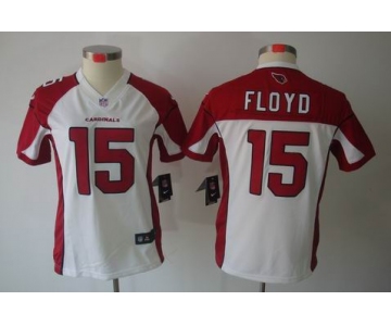 nike women nfl jerseys arizona cardinals #15 floyd white[nike limited]