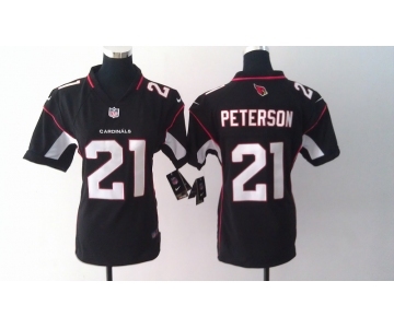 nike women nfl jerseys arizona cardinals #21 patrick peterson black[nike]